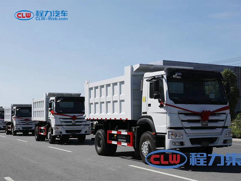 重汽HOWO4X2自卸車(chē)15立方出口版