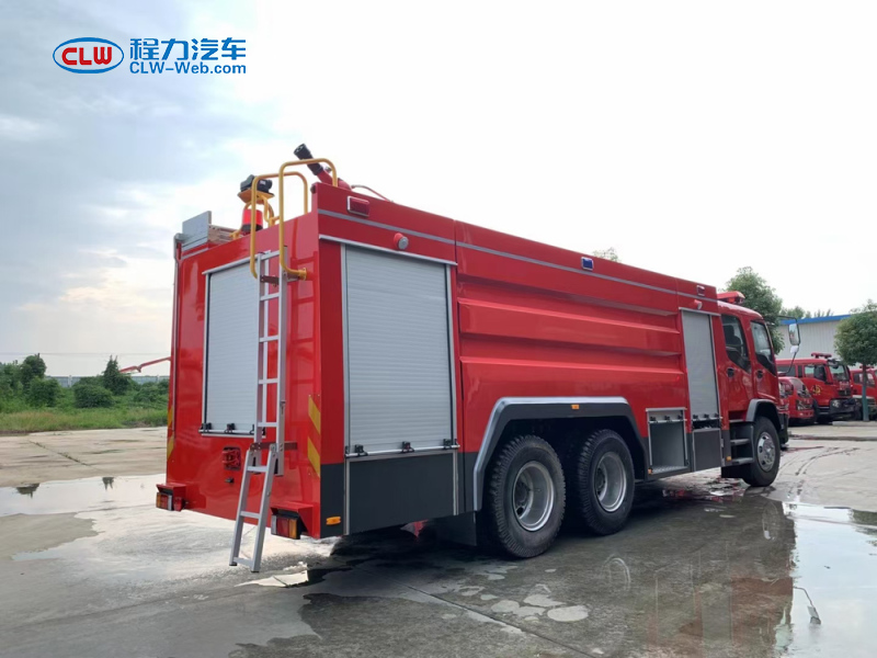 五十鈴後八輪12噸水罐消防車(chē)