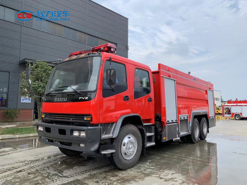 五十鈴後八輪12噸水罐消防車(chē)