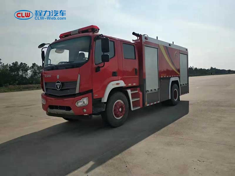 福田6噸水罐消防車(chē)