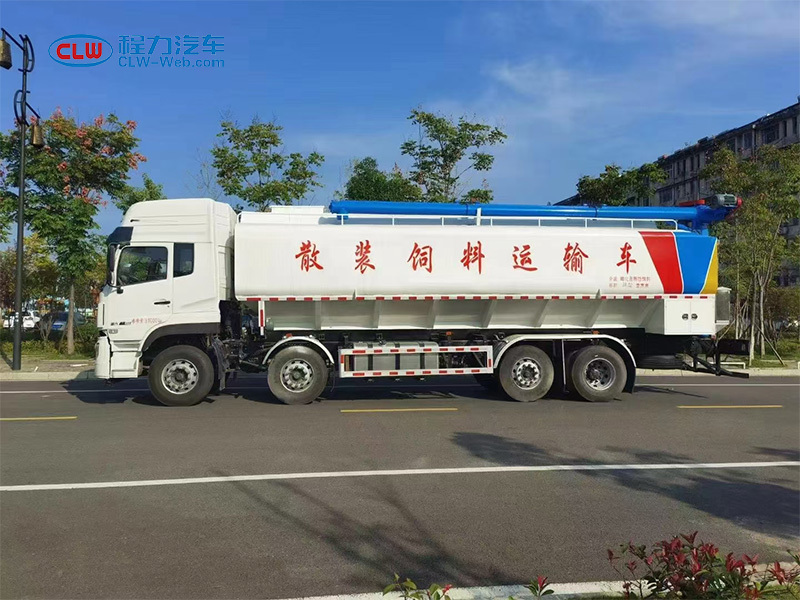 東風天龍8X4散裝物(wù)料運輸車(chē)