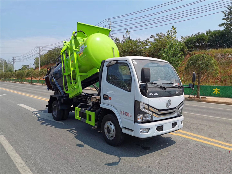 東風D6-5噸餐廚垃圾車(chē)經濟版