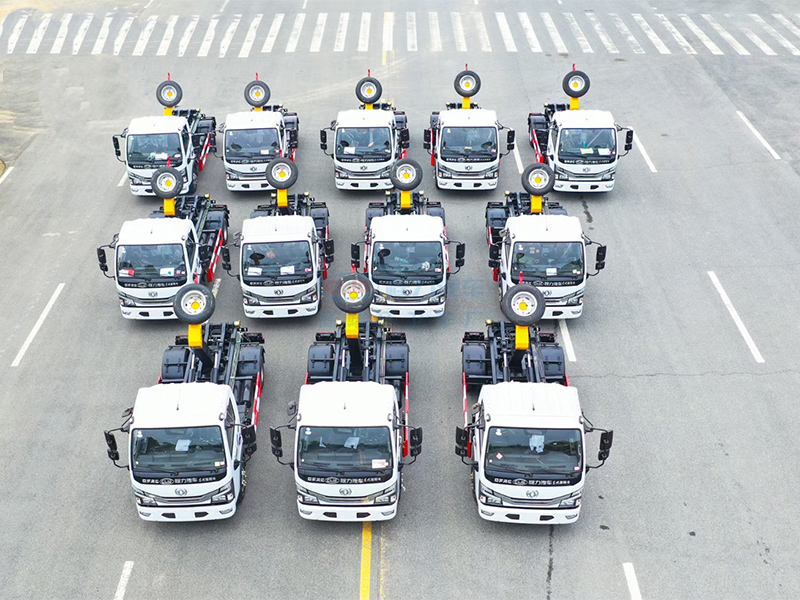 程力專用汽車(chē)中(zhōng)标林西縣新林鎮人民政府林西縣垃圾車(chē)項目