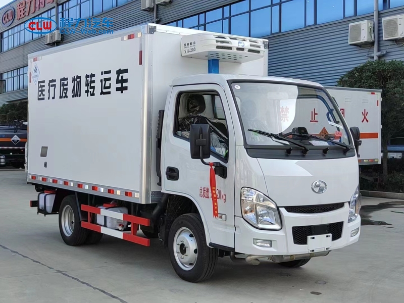 躍進小(xiǎo)型3米醫療廢物(wù)轉運車(chē)