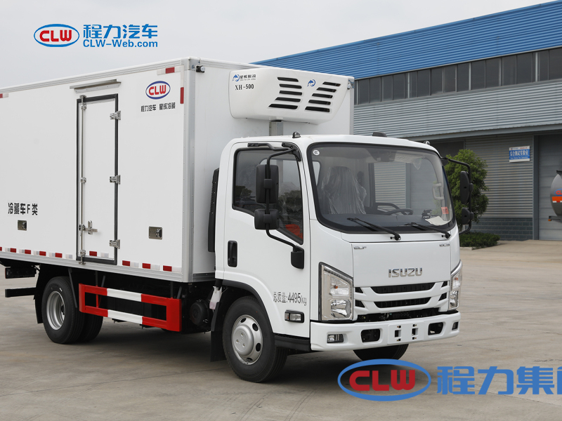 五十鈴藍(lán)牌4.2米冷藏車(chē)